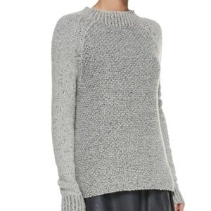 WANTED - Vince Mixed-Knit Mock-Neck Sweater